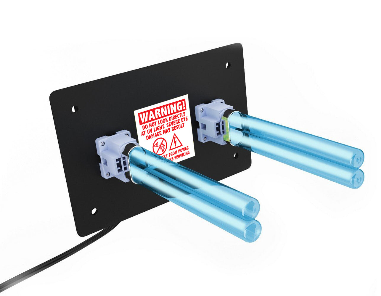 R2000 Whole House UV Light DUAL Lamp for HVAC AC Duct coil cleaner