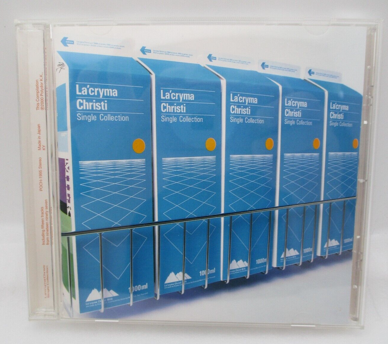 La'cryma Christi Single Collection CD Album Japan import POCH-1995