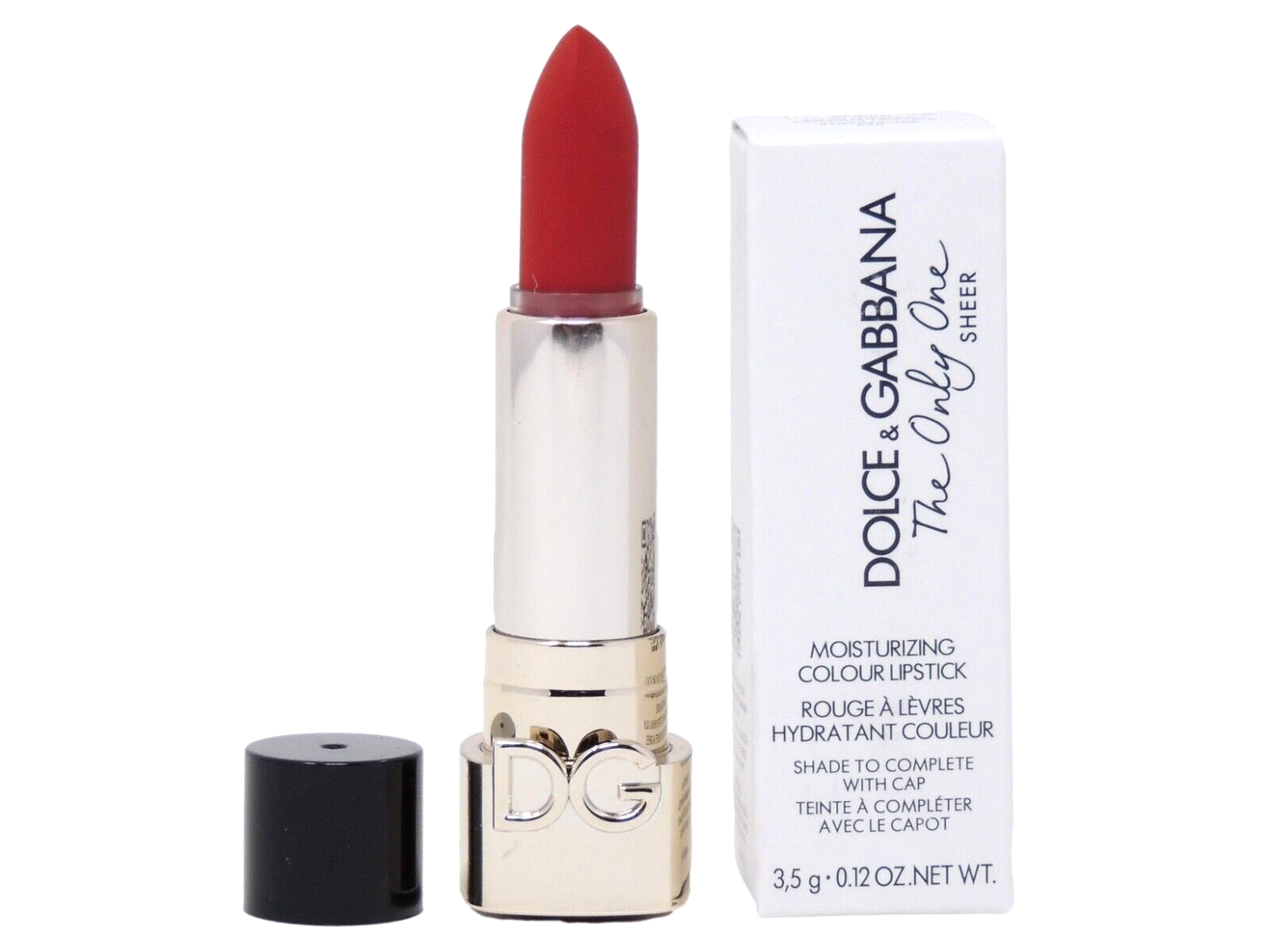 DOLCE & GABBANA THE ONLY ONE SHEER #640 DGAMORE 3.5g MOISTURIZING