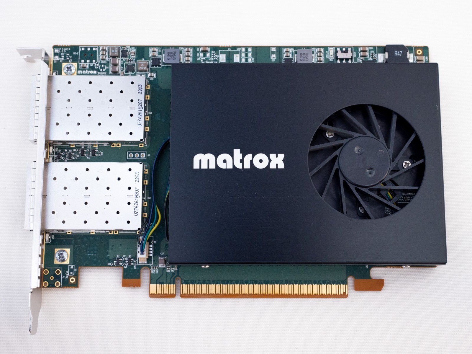 Matrox DSX LE5 Q25 4K SMPTE ST 2110 25Gb Card - DLE5Q25/100