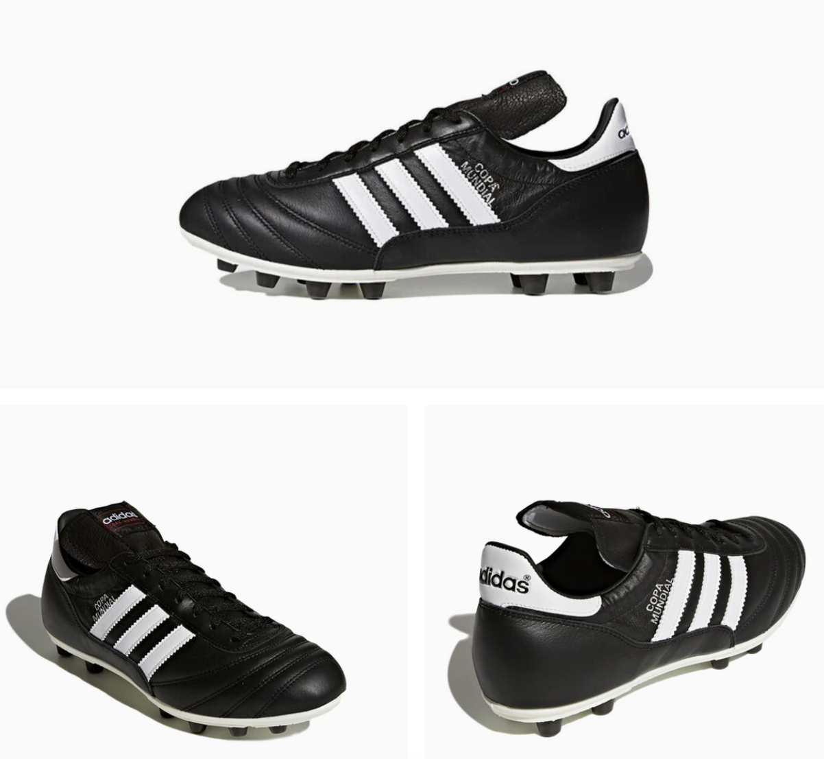 NIB Men's Adidas COPA MUNDIAL SOCCER FG Cleats 015110 Black GW4558