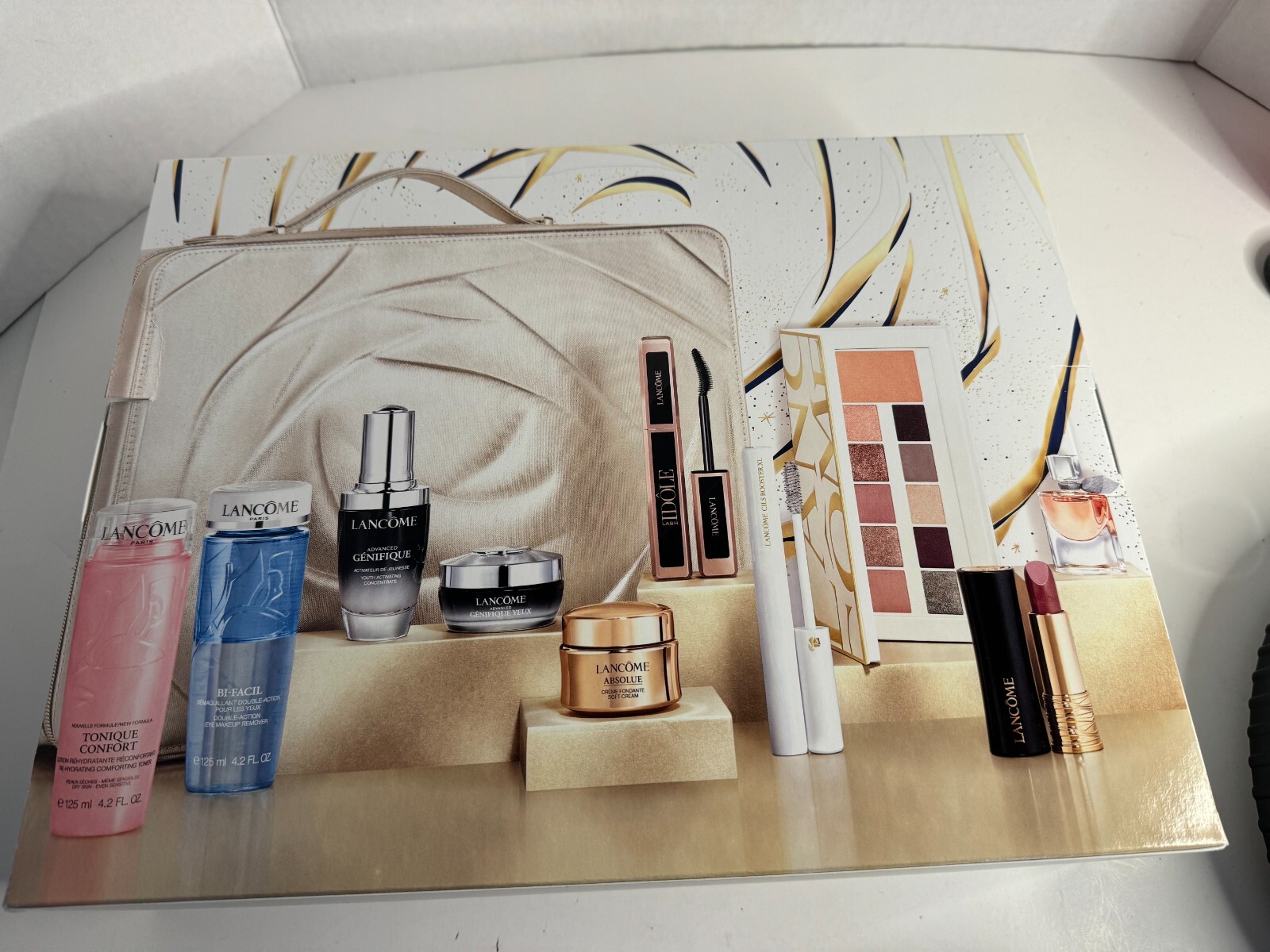NEW❤$588 Lancome Holiday Beauty Box 10 Iconic Pieces of Skincare