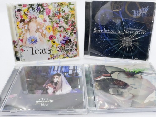 Royz Maxi single and album Japan Rock band CDs set of 4 V-Kei
