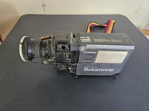 Sony BetaMovie BMC-220 Betamax Camcorder Video Recorder Untested