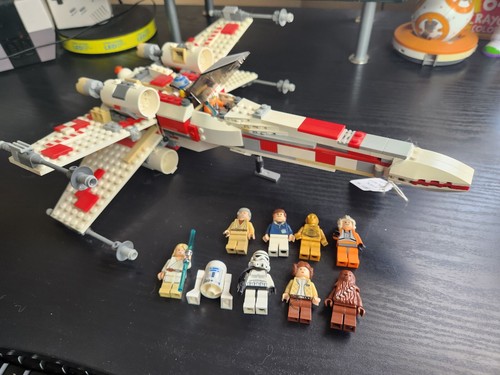 🔥🚨Vintage Lego 6212 Star Wars X-Wing Fighter Complete with