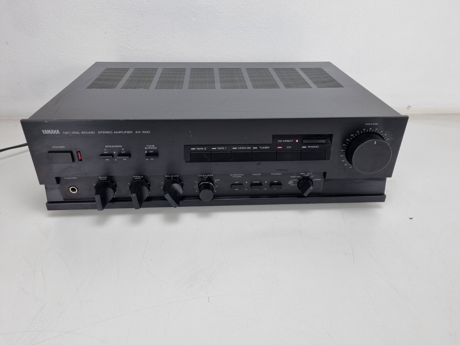 Yamaha AX500 - Integrated amplifier - Fully Working - Cleaned