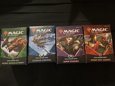 MTG 2021 Challenger Decks Set of 4 Magic the Gathering FACTORY