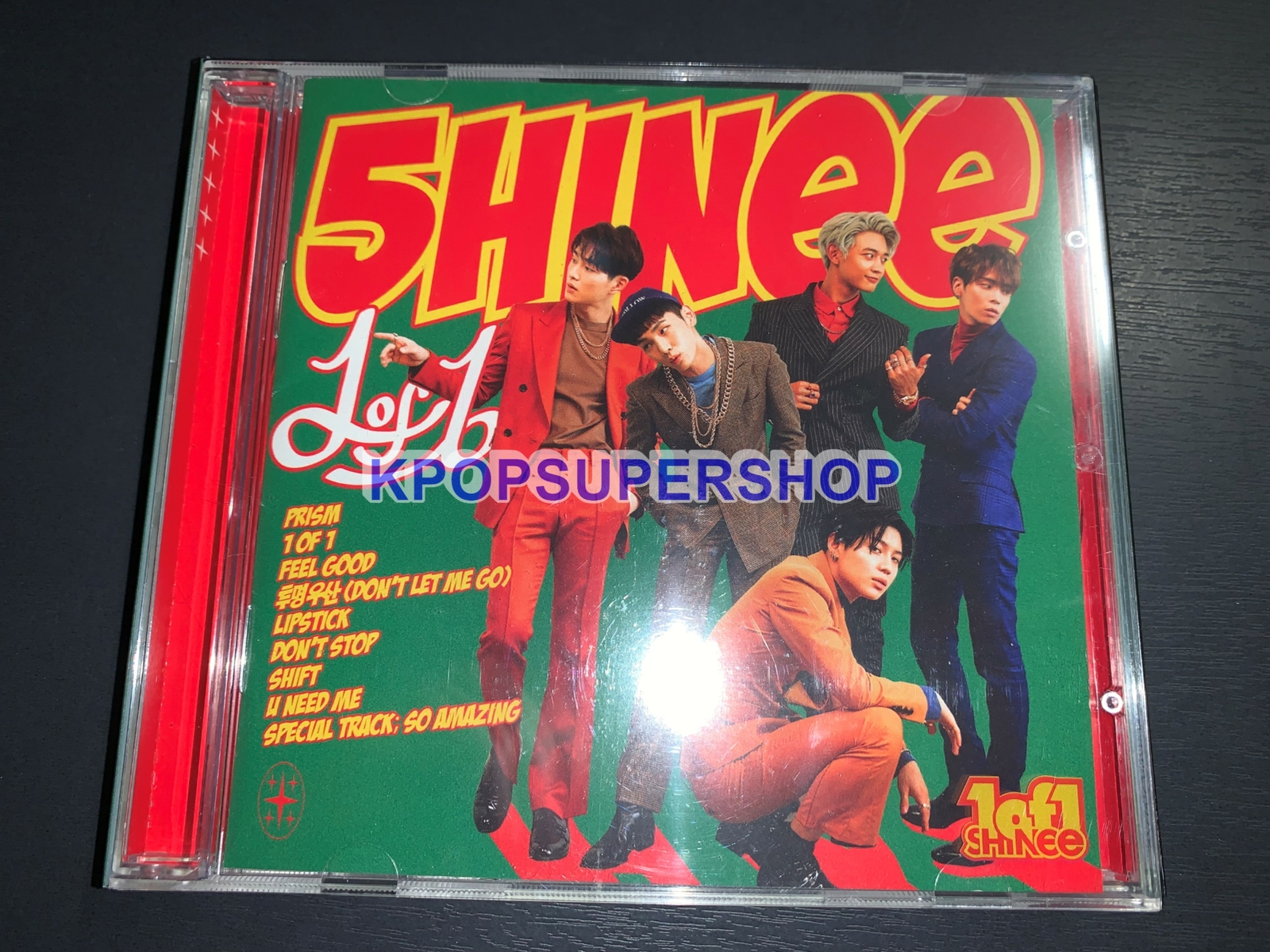 SHINEE 5th Album 1 of 1 CD Great Rare OOP Booklet ONEW Ttakji Red