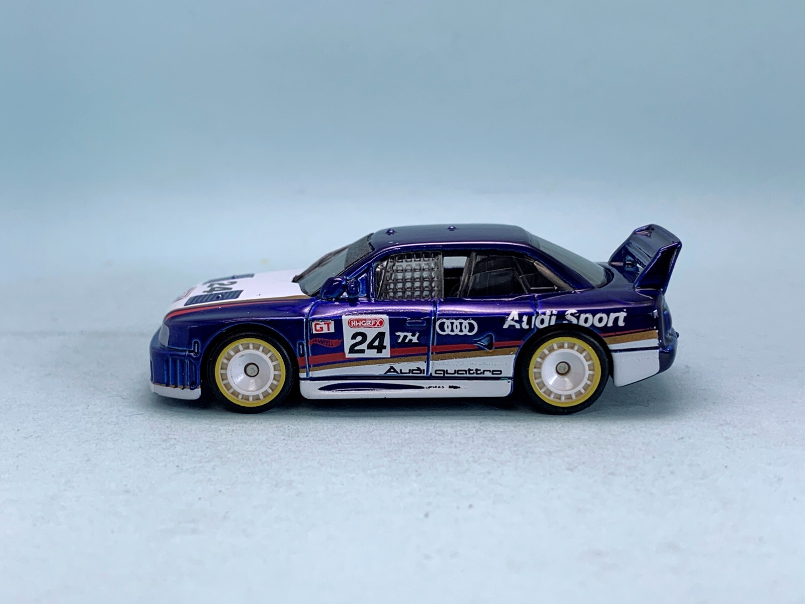 Hot Wheels 2024 Super treasure hunt STH # Audi 90 Quattro , Loose