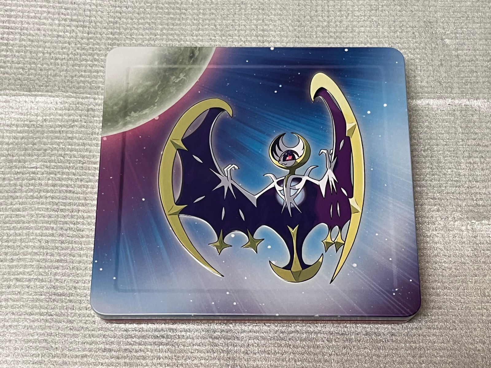 Pokemon Sun & Moon Nintendo 3DS Dual Steelbook Case ONLY NO GAMES