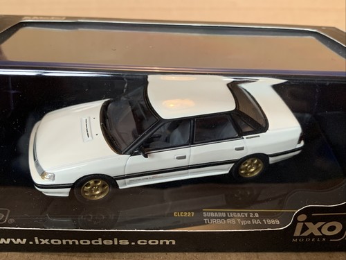 SUBARU LEGACY 2.0 TURBO RS TYPE RA 1989 1/43 CAR MODEL BY IXO