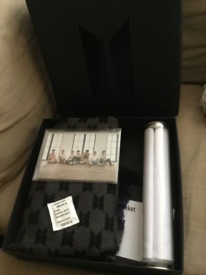 BTS ARMY Membership MERCH BOX #1 Official Blanket Pack Full Set | eBay