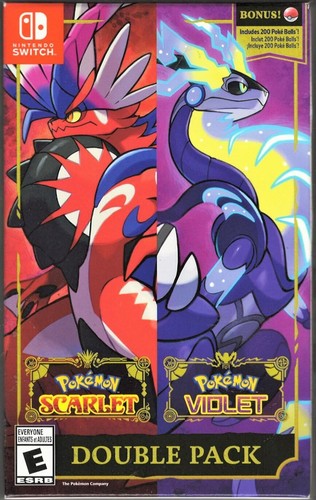 Pokemon Scarlet & Pokemon Violet Double Pack - Nintendo Switch | eBay