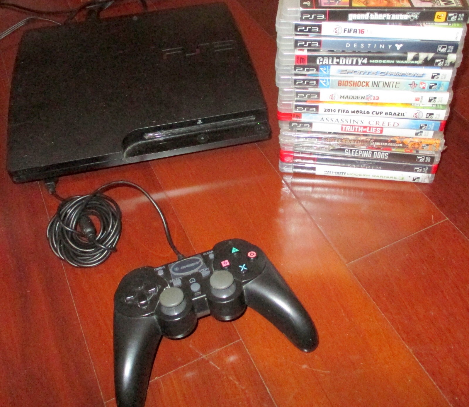 Sony PlayStation 3 PS3 CECH-3001A 160GB System & 14 Game Lot | eBay