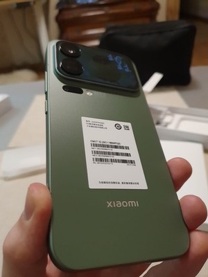 Original Xiaomi 17 Pro Max 512GB 16GB Green China Model Unlocked