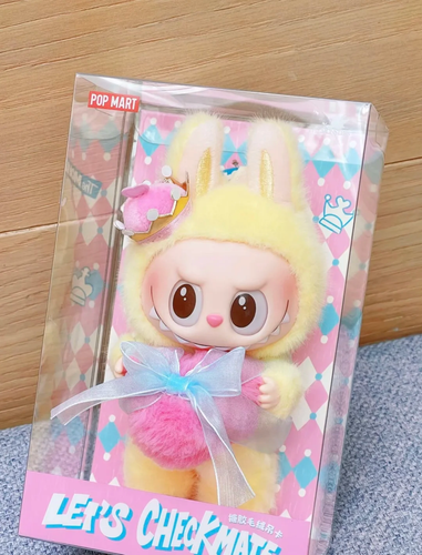 POP MART LABUBU THE MONSTERS Let's Checkmate Series-Vinyl Plush