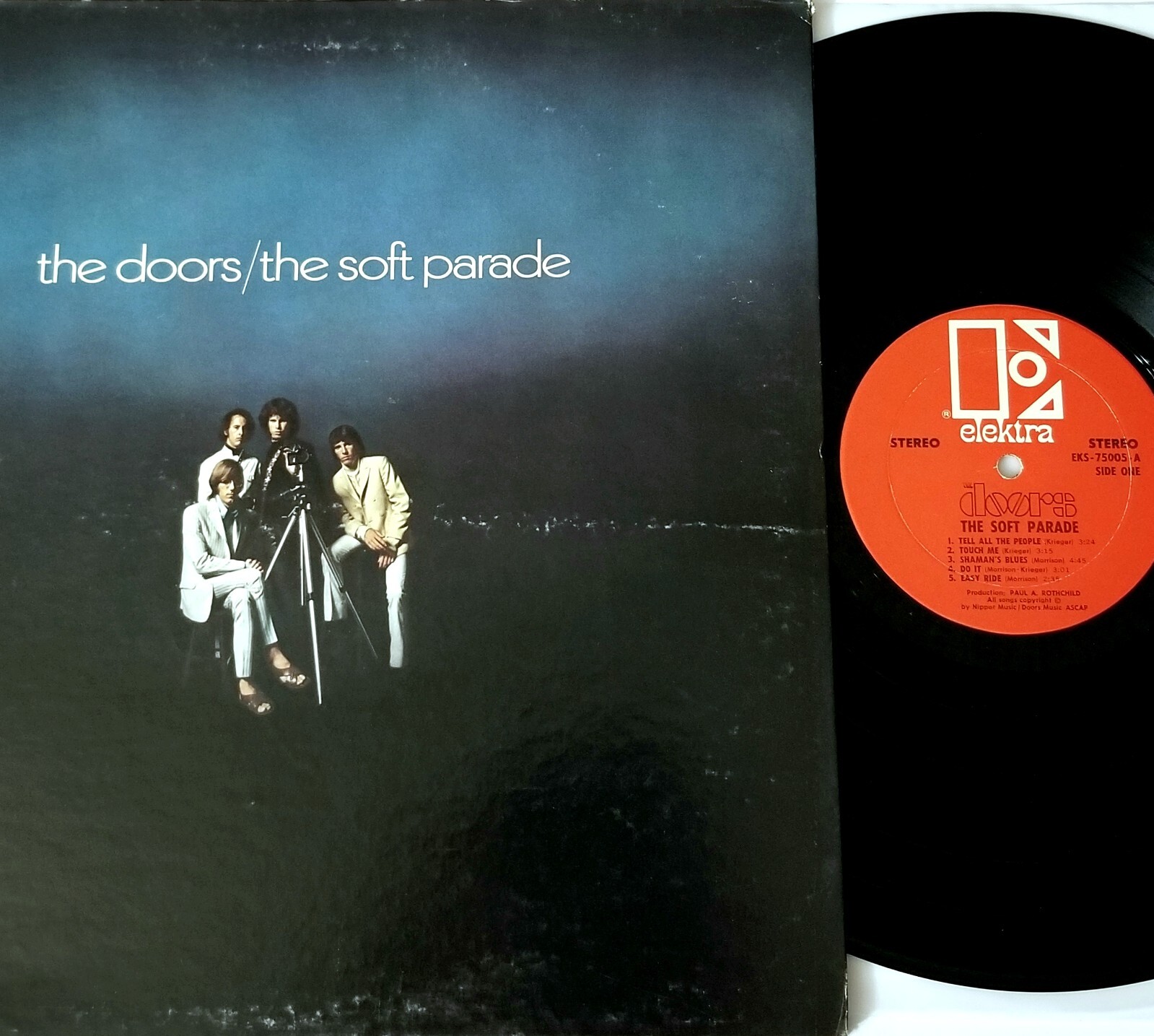 THE DOORS SOFT PARADE LP 1969 ELEKTRA RECORDS VINYL JIM MORRISON