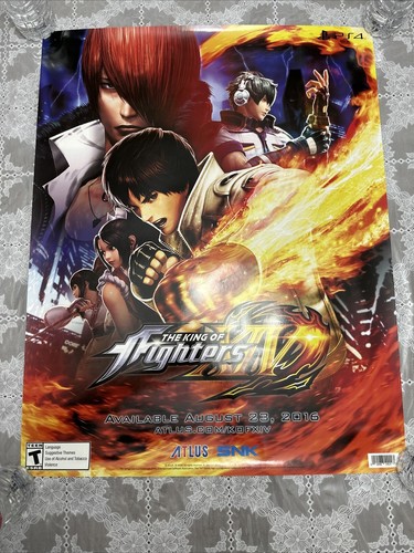 RARE THE KING OF FIGHTERS XIV NEW POSTER 22