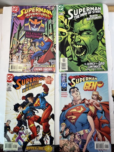 Superman DC Comic Books LOT Of 4 | eBay