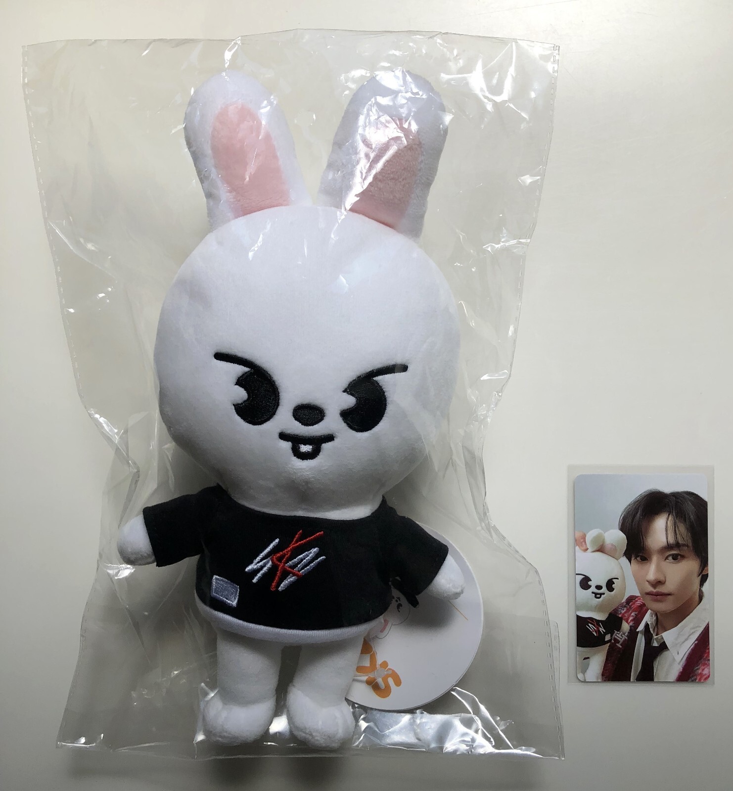 Stray Kids Lee Know Skzoo Leebit Original Size Plush & Rock Star