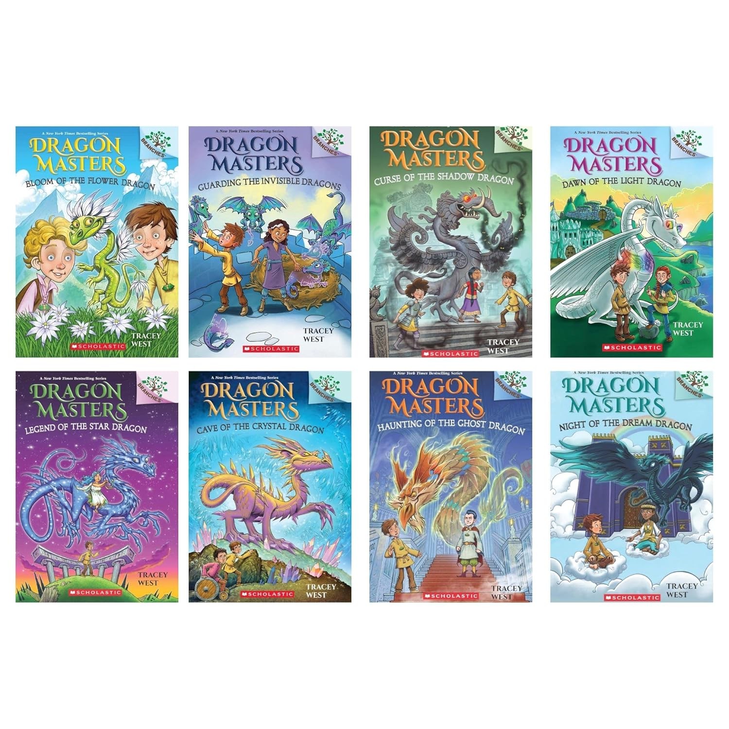Dragon Masters Series 8-Book Set Book 21 - 28 by Tracey West NEW