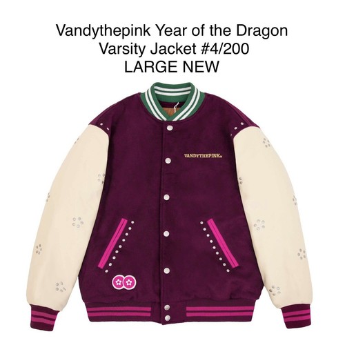 Vandythepink Year Of The Dragon Varsity Jacket Large New Limited