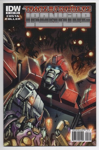 Transformers Ironhide 2 Cover A Variant IDW Comics Book 2010 Costa