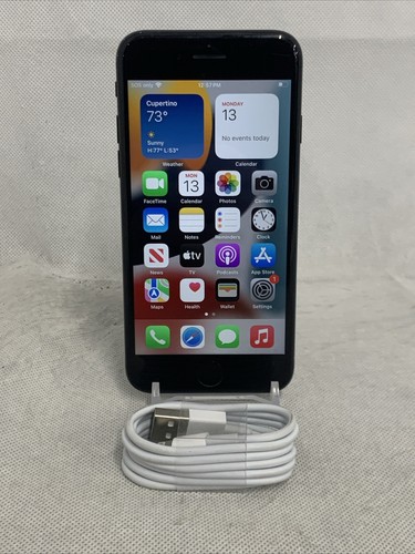 Apple iPhone SE 2nd Gen. - 64GB - Black (Unlocked) A2275 (CDMA +