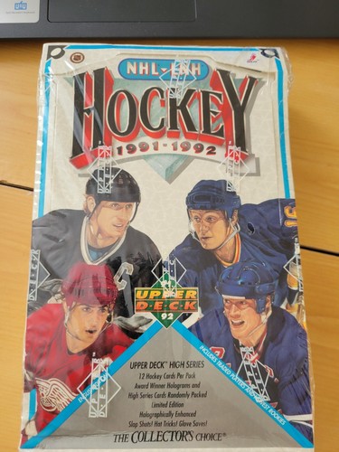 1991-92 Upper Deck Hockey High Series Wax Box Factory Sealed | eBay