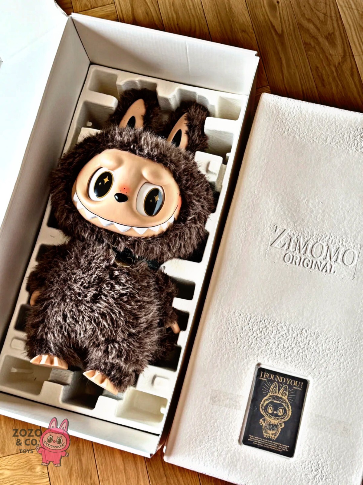 AUTHENTIC ZIMOMO THE MONSTER 58CM VINYL ART FIGURE – I FOUND YOU