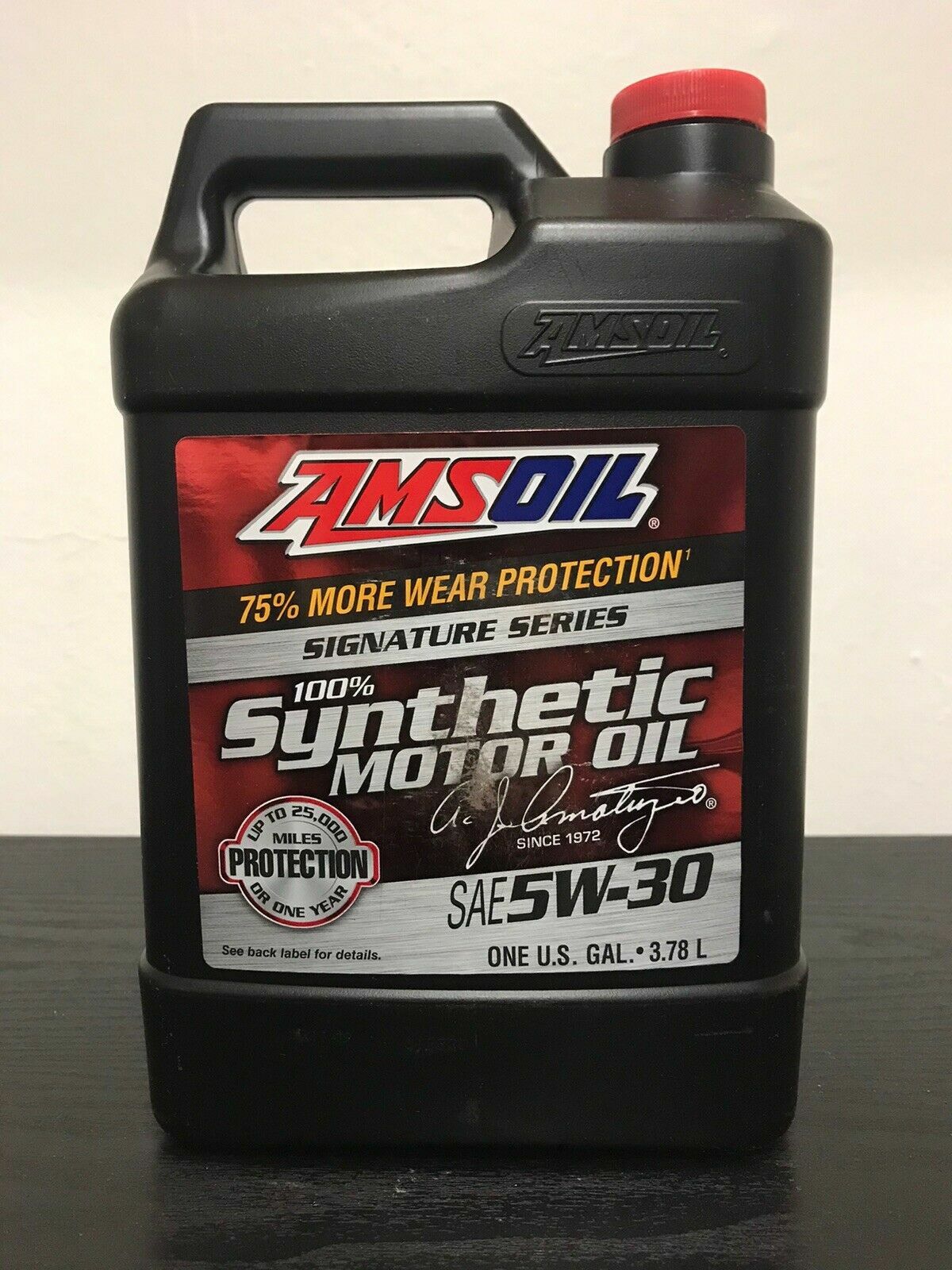 Amsoil Signature Series 5W-30 Synthetic Motor Oil (1 Gallon) 25K