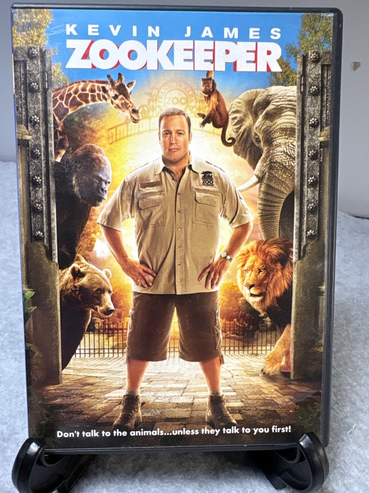 Zookeeper DVD Comedy Starring Kevin James - Laughs with Talking