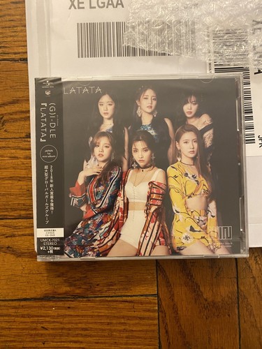 G)I-DLE LATATA Japanese ver First Limited Edition Type A CD DVD