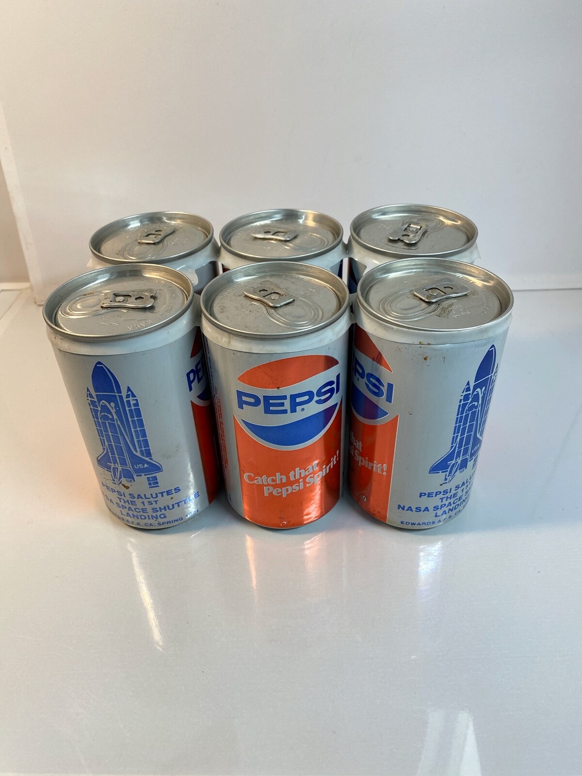 VINTAGE 1981 PEPSI 6 PACK SALUTES THE 1ST NASA SPACE SHUTTLE! | eBay