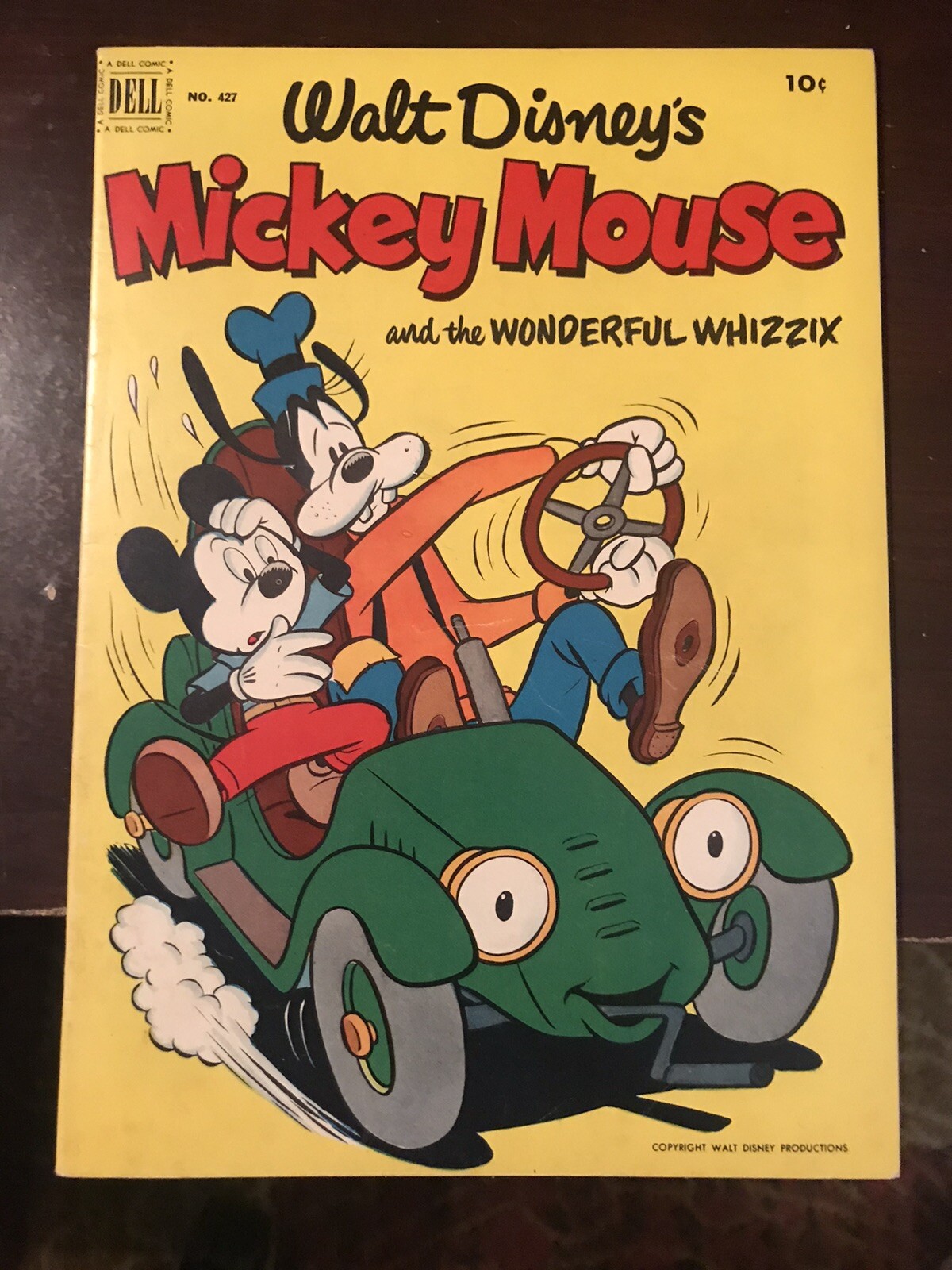 October - November, 1952 - Walt Disney's Mickey Mouse #427 Comic