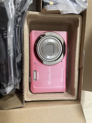 RARE Pentax Optio LS465 16.0MP Compact Digital Camera Pink USED IN