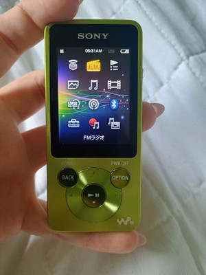 SONY NW-S785 16GB Green Walkman MP3 Digital Audio Player Tested