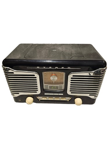 Vintage Black TEAC SL-D80-B Deluxe AM/FM Stereo Radio. (Faulty CD