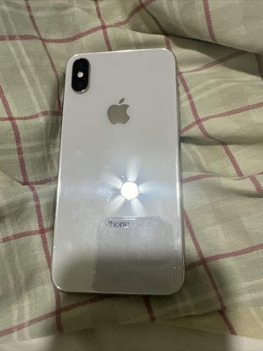 Apple iPhone X - 256GB - Silver (Factory Unlocked) - Good