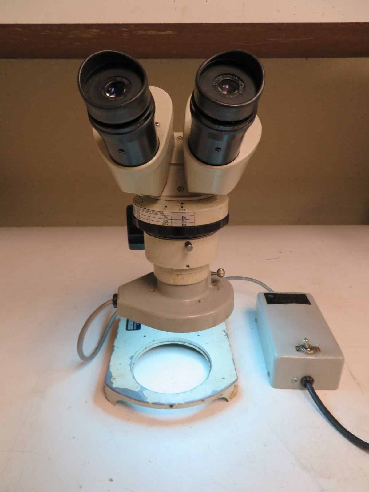 Nikon SZ Stereozoom Microscope 16x - 80x Zoom w/ Light | eBay