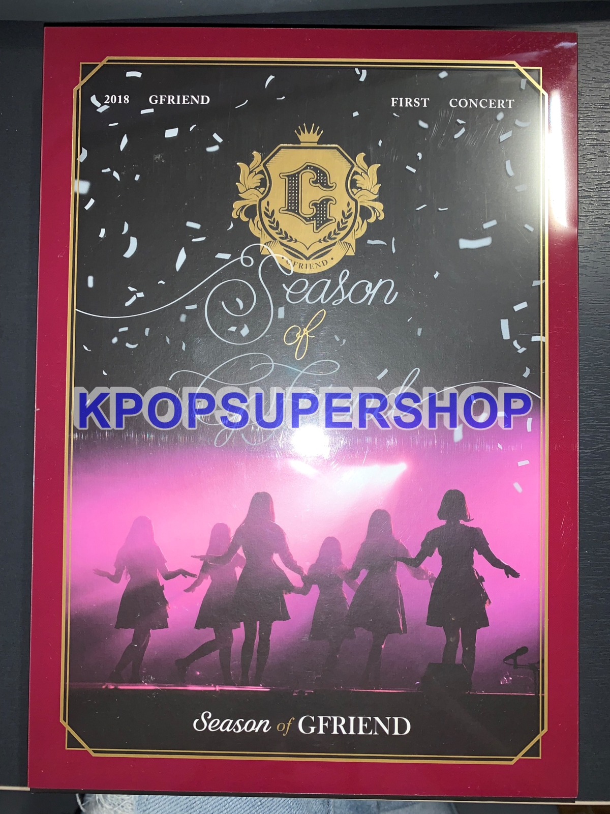 GFRIEND 2018 FIRST CONCERT Season of 3 DVD Sleeve Package