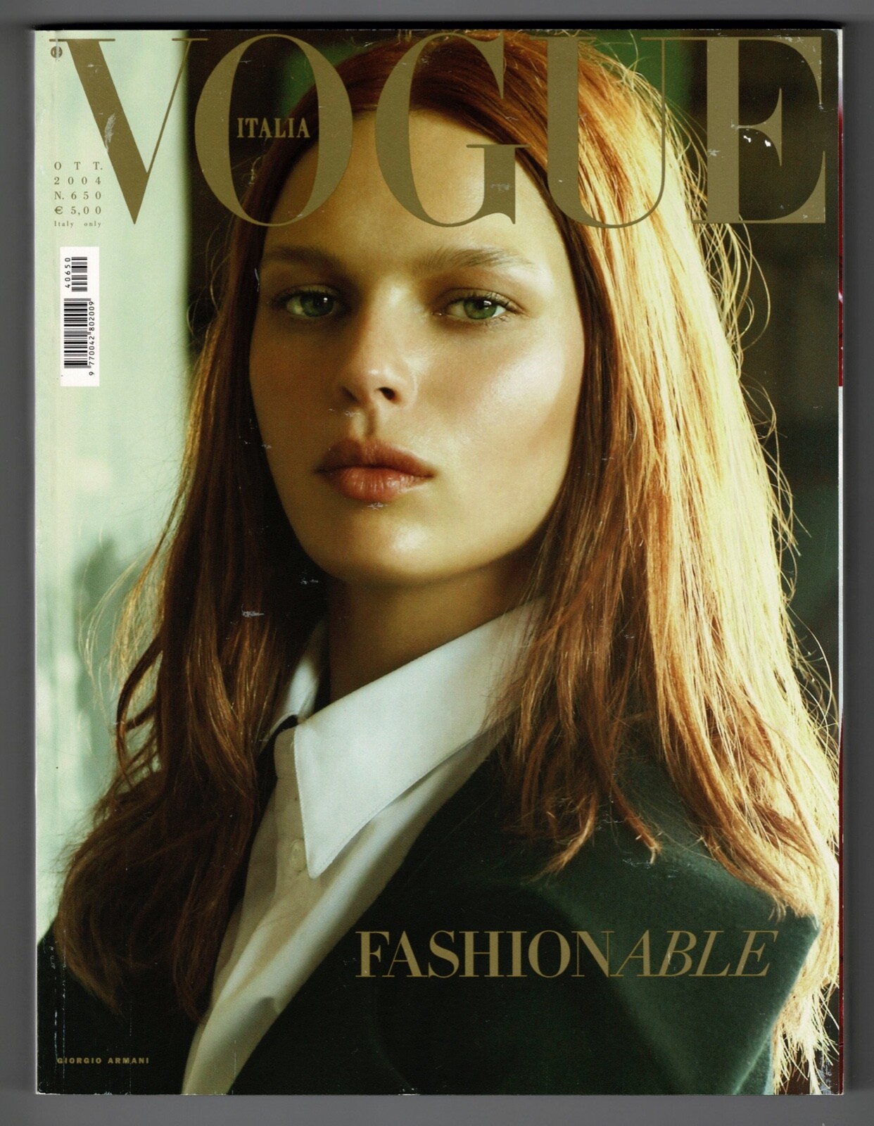 VOGUE ITALIA magazine 10/2004 STEVEN MEISEL new | eBay