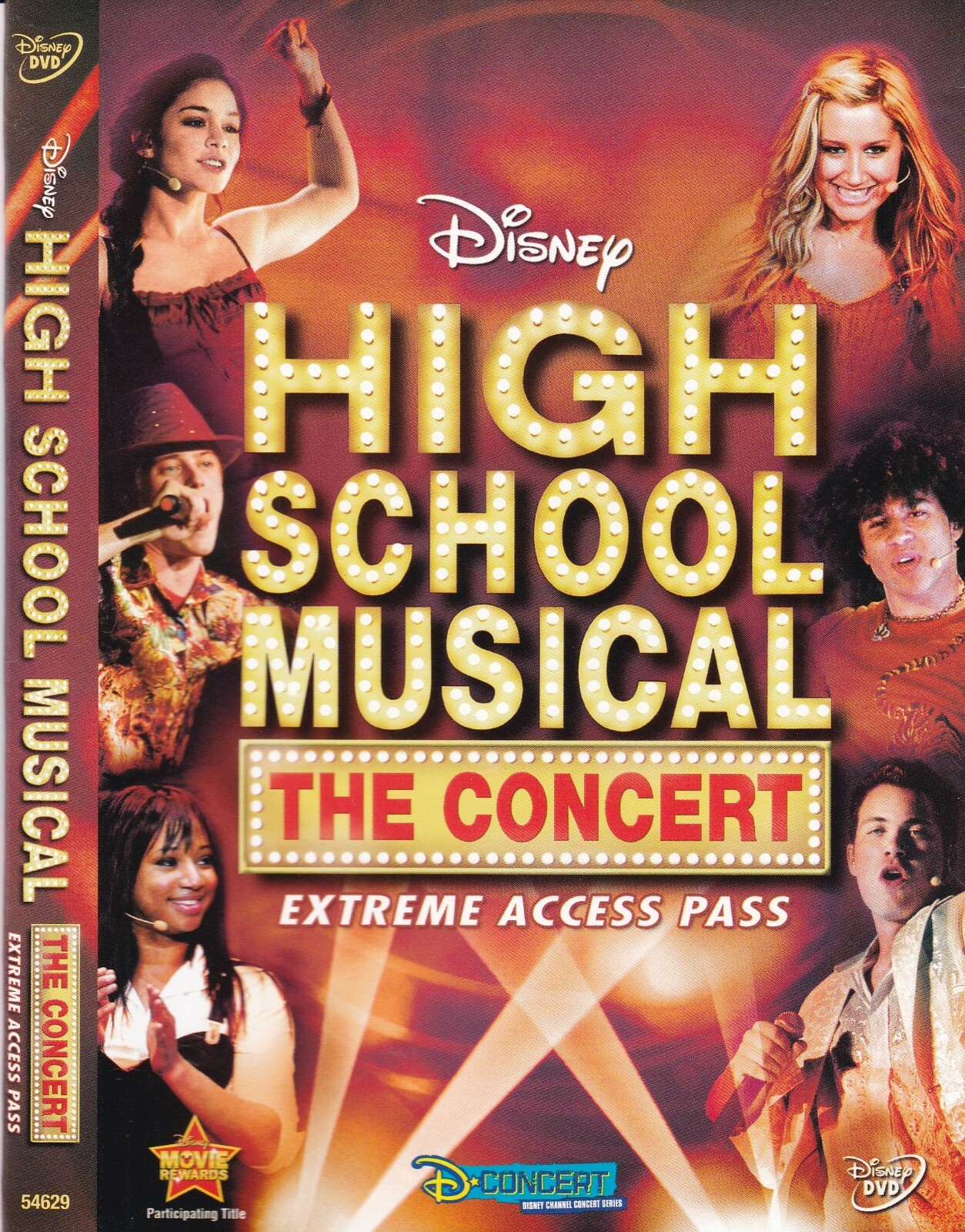 High School Musical: The Concert - Extreme Access Pass (DVD, 2007