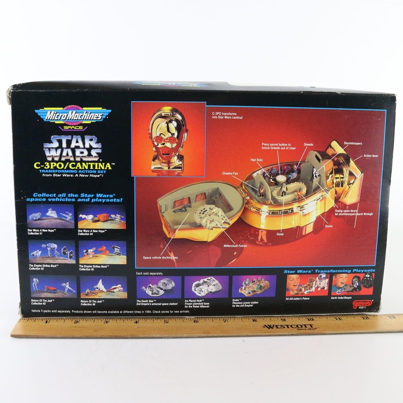 Micro Machines Star Wars C-3po Cantina Transforming Action Set