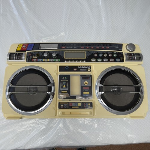 Lasonic i931 Retro Boombox iPod AM/FM Radio USB SD Card Reader