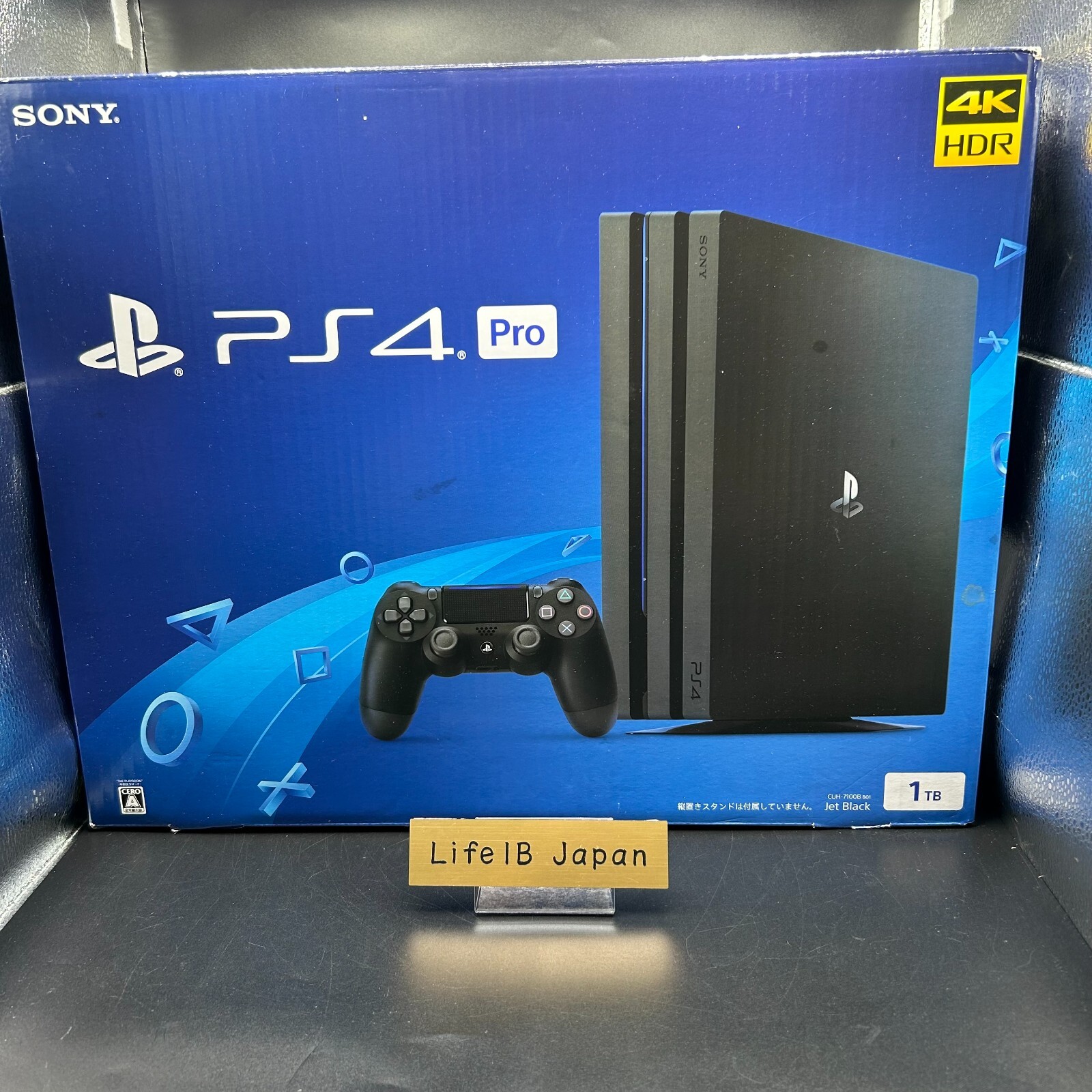SONY PlayStation 4 PS4 Pro 1TB CUH-7100BB01 Jet Black – Ultra HD