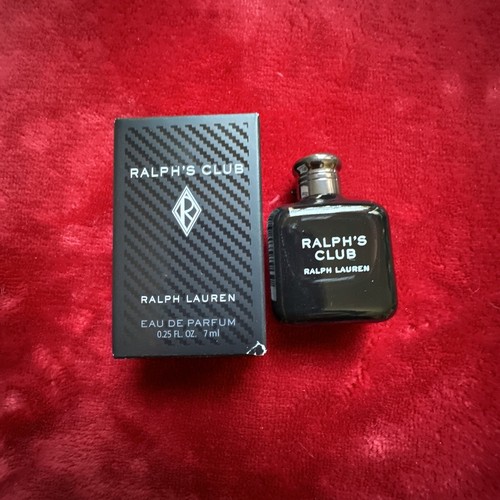 RALPH LAUREN RALPH'S CLUB EAU DE PARFUM .25 OZ / 7 ML NEW TRAVEL
