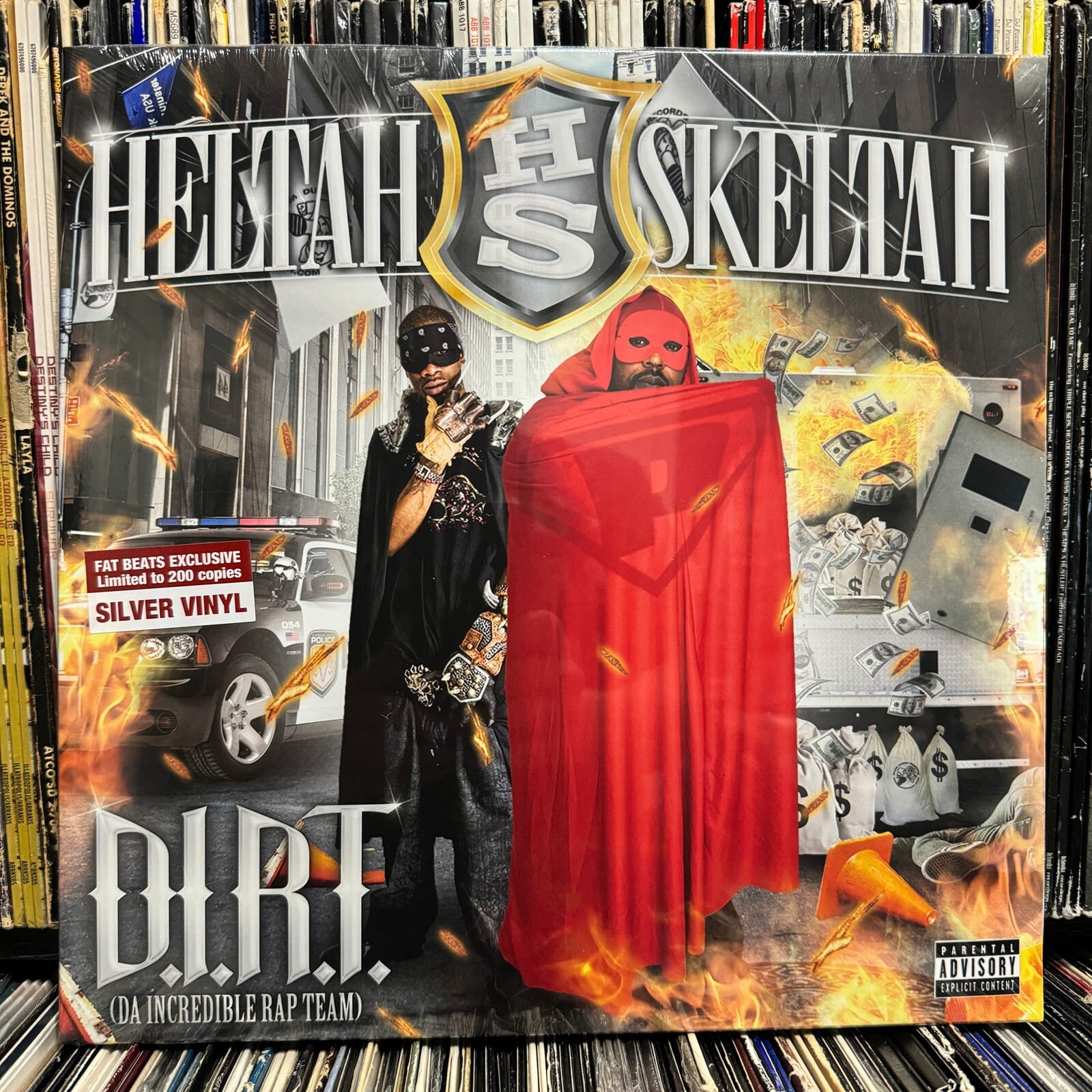 HELTAH SKELTAH - D.I.R.T. (DA INCREDIBLE RAP TEAM) (SILVER VINYL