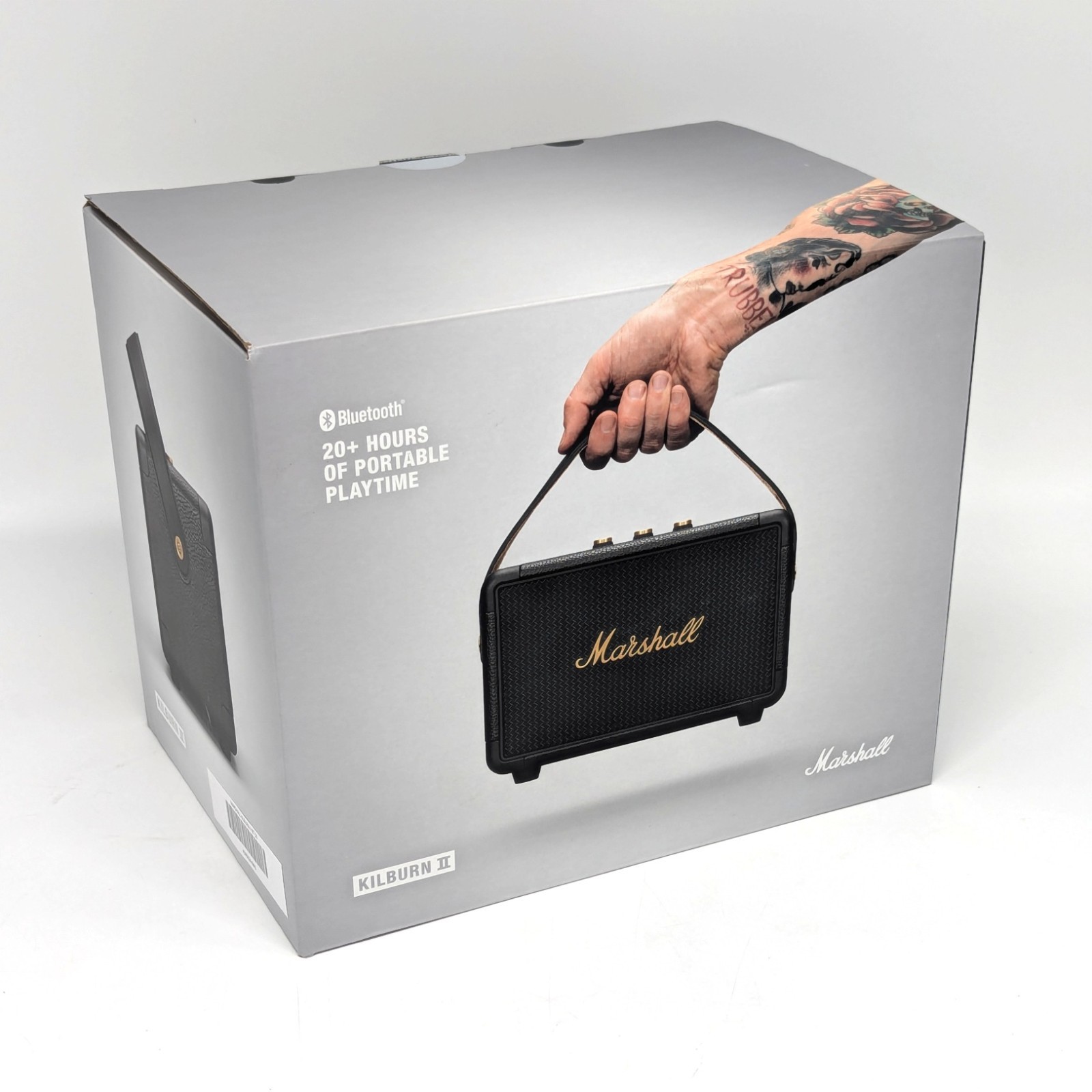 Marshall Kilburn II Portable Bluetooth Speaker, Black and Brass | eBay