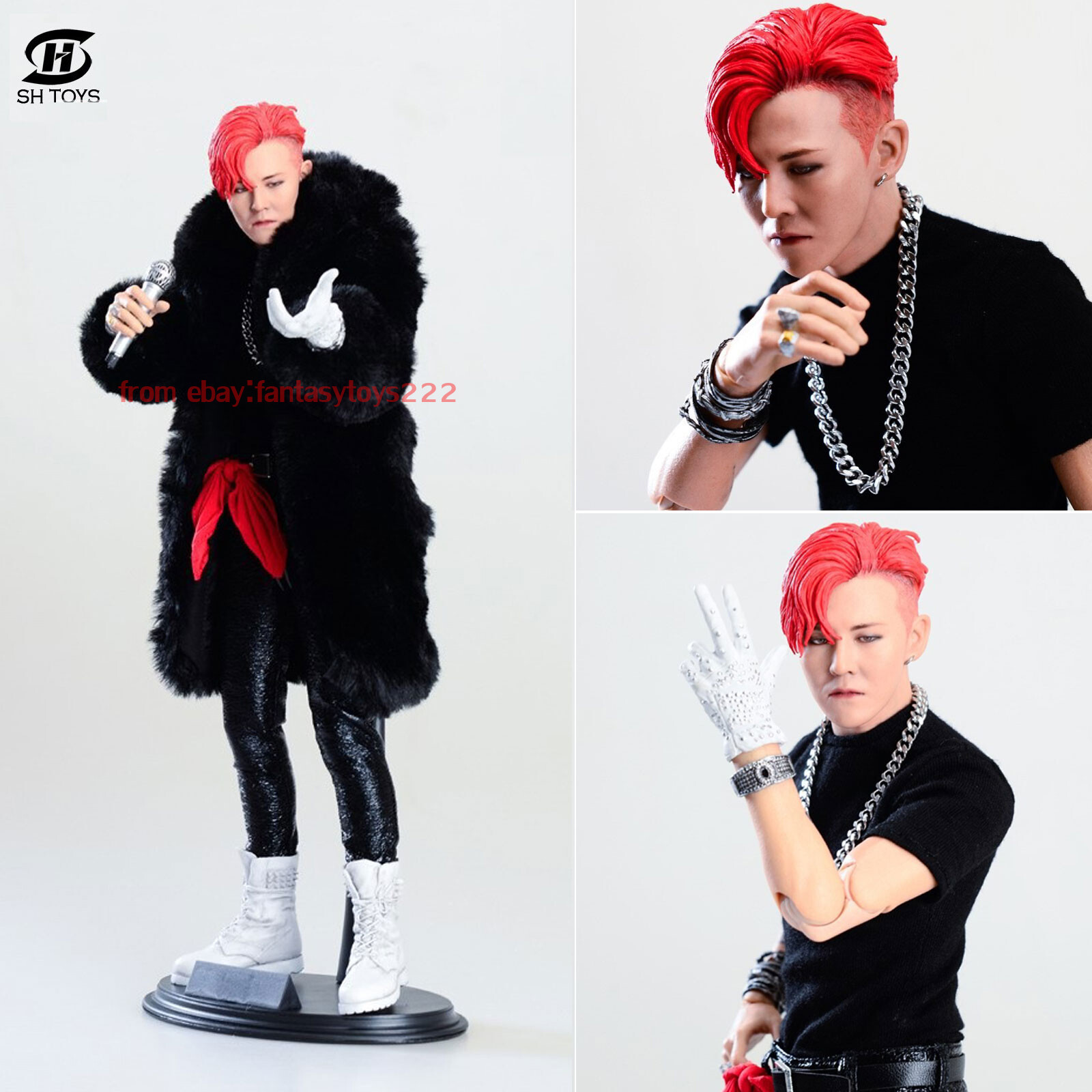 SHTOYS GD G-dragon 1/6 Scale Male Action Figure Model Collectible